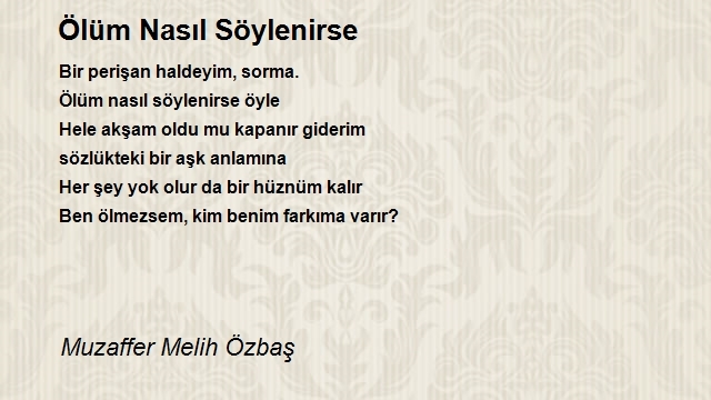 Muzaffer Melih Özbaş