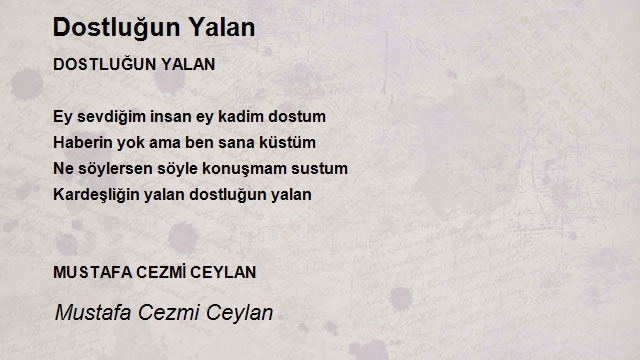 Mustafa Cezmi Ceylan