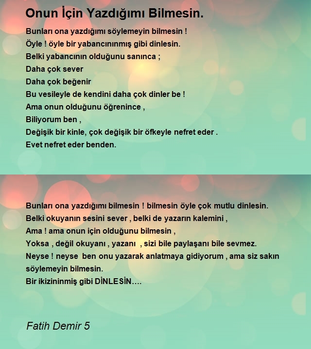 Fatih Demir 5