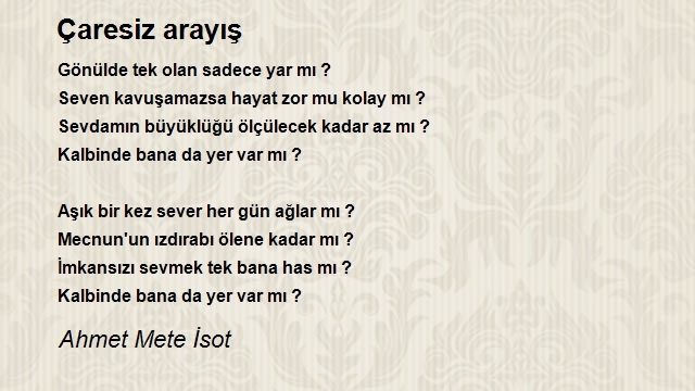 Ahmet Mete İsot