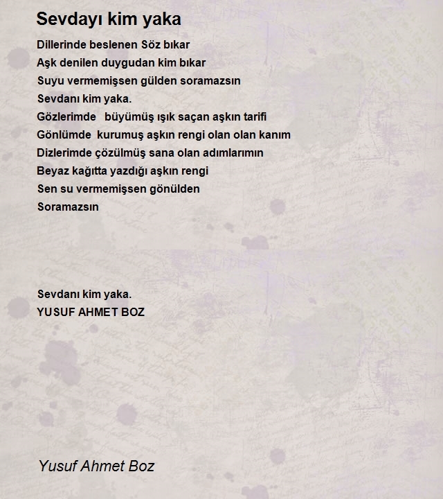 Yusuf Ahmet Boz