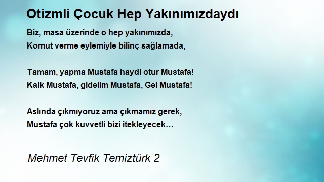 Mehmet Tevfik Temiztürk 2