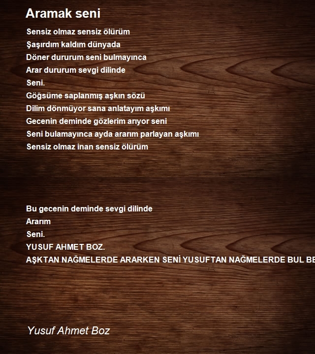 Yusuf Ahmet Boz