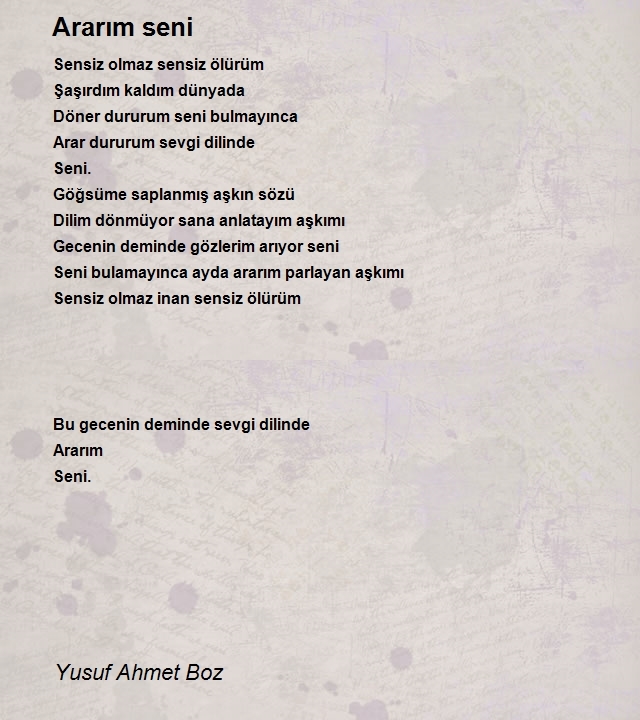 Yusuf Ahmet Boz