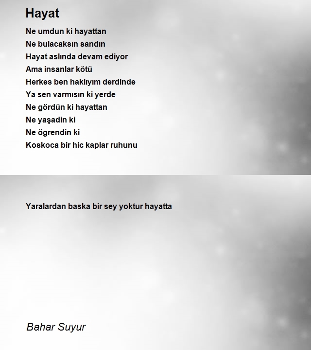 Bahar Suyur