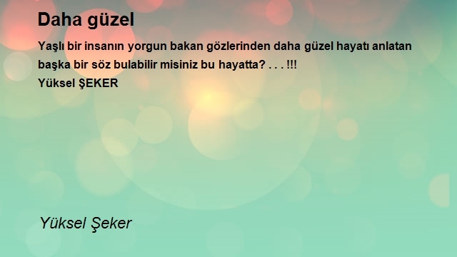 Yüksel Şeker