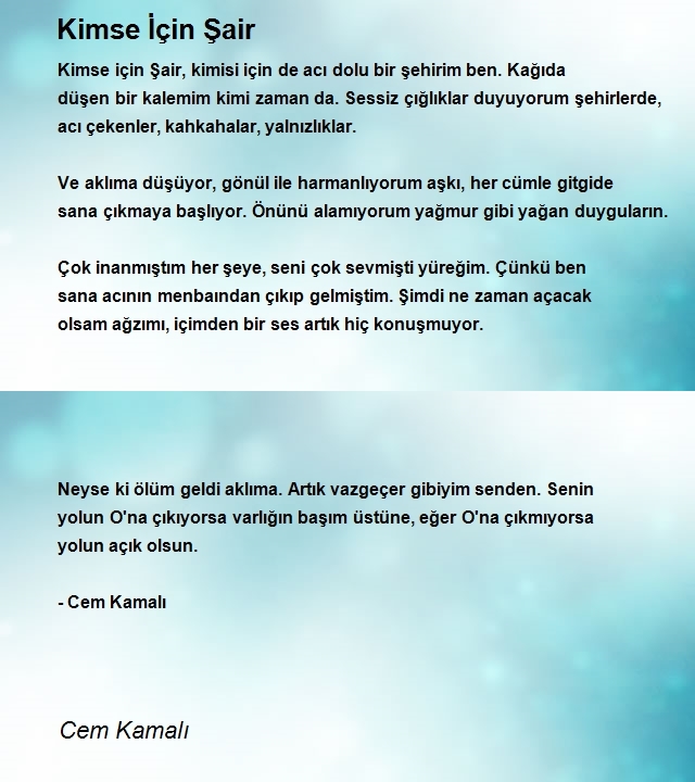 Cem Kamalı