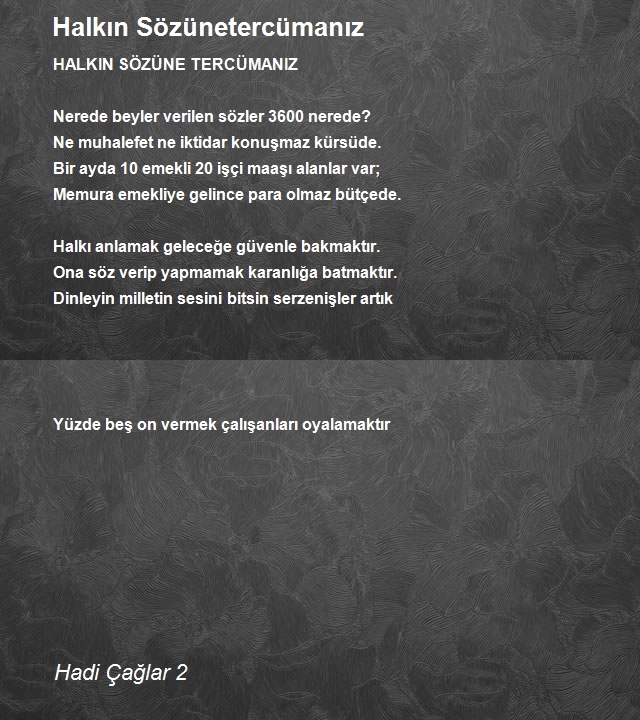 Hadi Çağlar 2