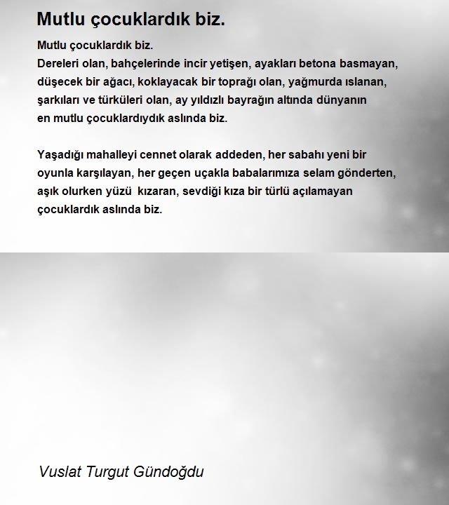 Vuslat Turgut Gündoğdu