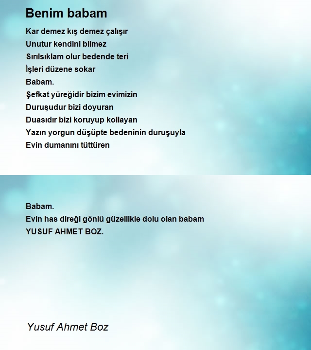 Yusuf Ahmet Boz