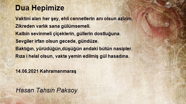 Hasan Tahsin Paksoy