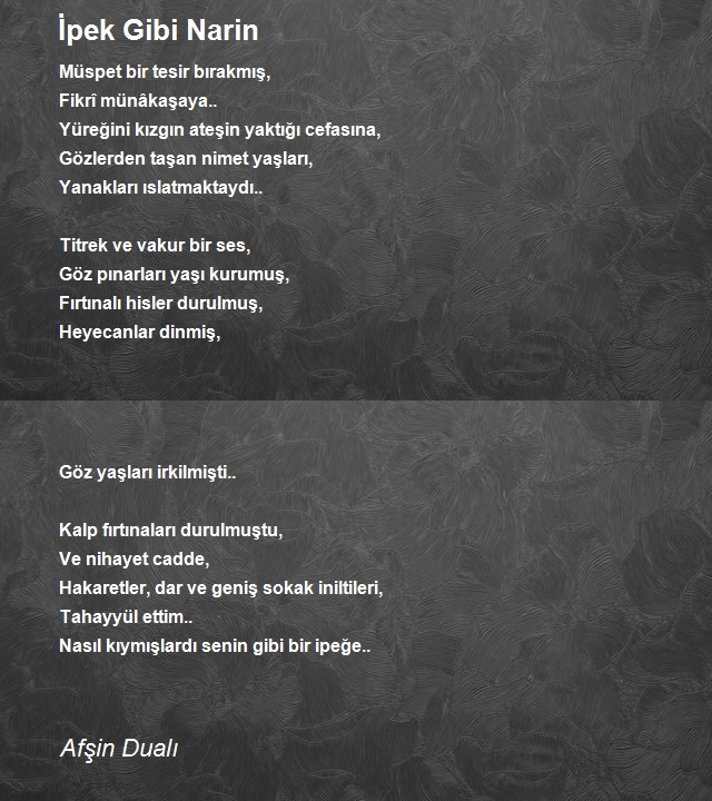 Afşin Dualı