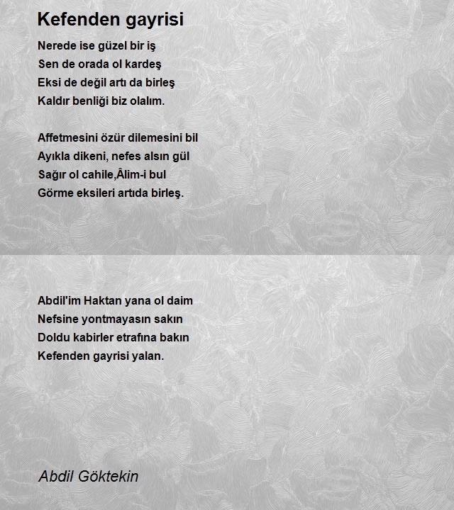 Abdil Göktekin