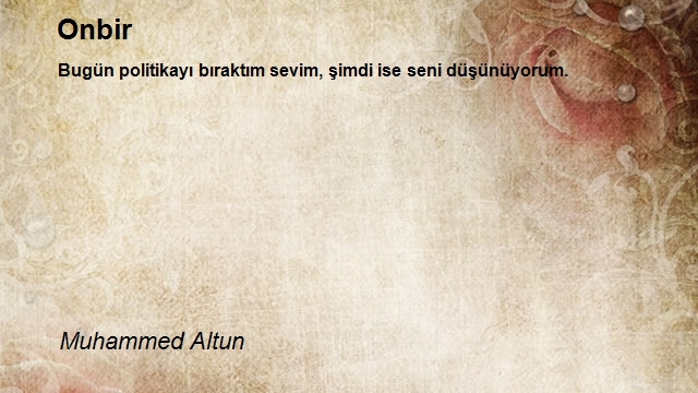 Muhammed Altun