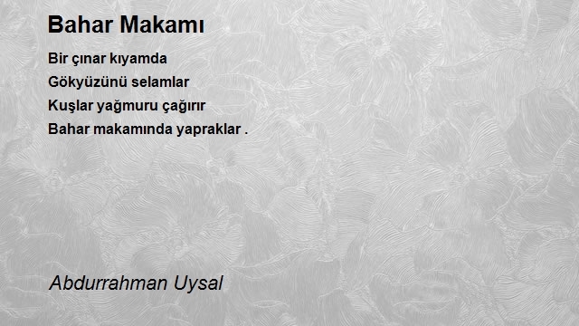 Abdurrahman Uysal