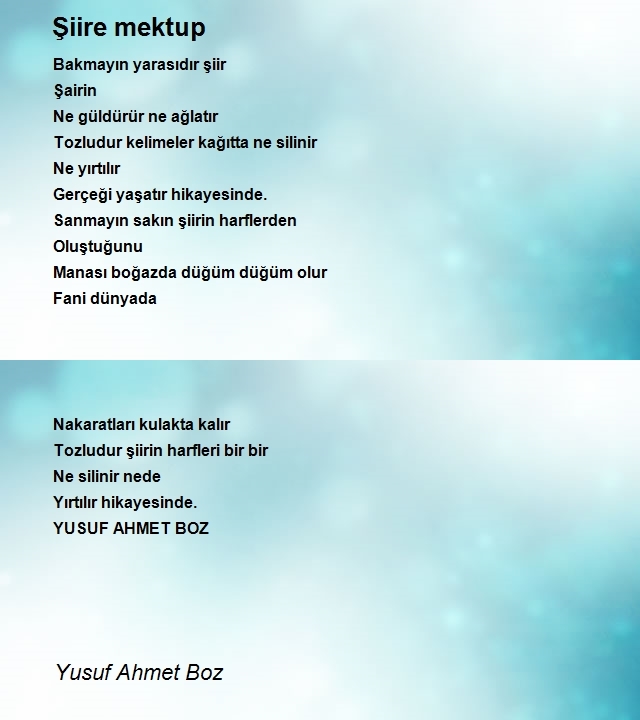 Yusuf Ahmet Boz