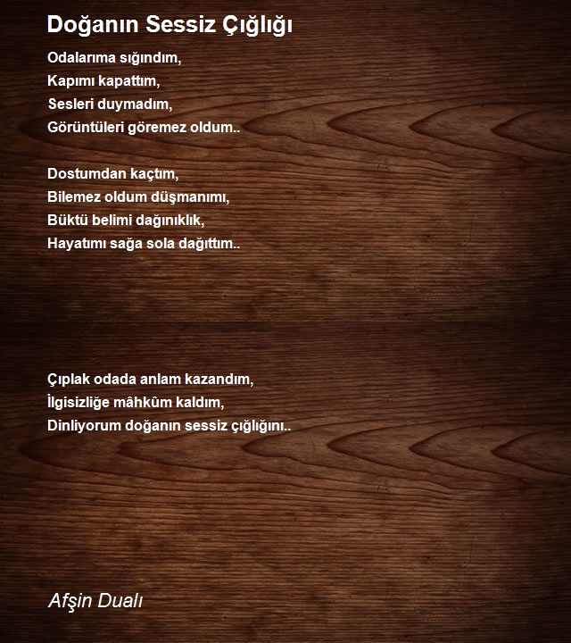 Afşin Dualı