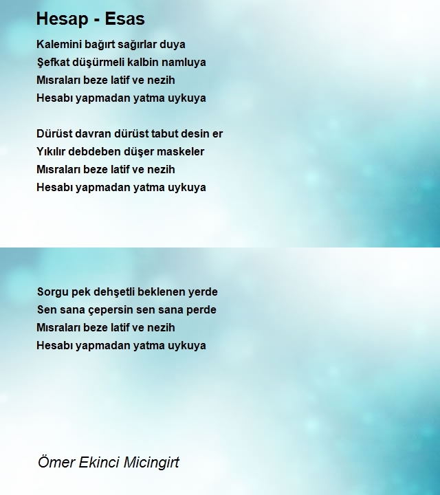 Ömer Ekinci Micingirt