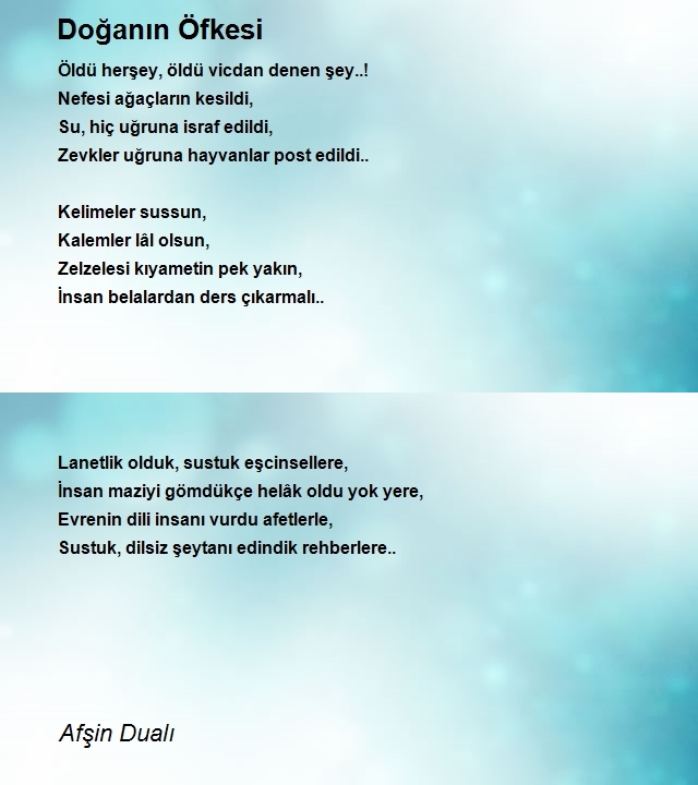 Afşin Dualı