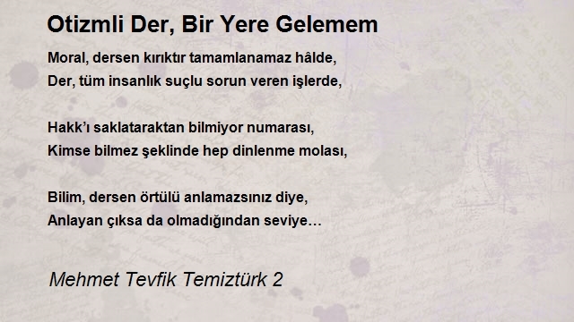 Mehmet Tevfik Temiztürk 2