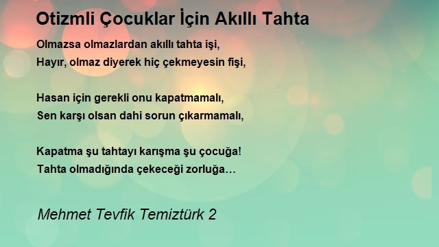 Mehmet Tevfik Temiztürk 2