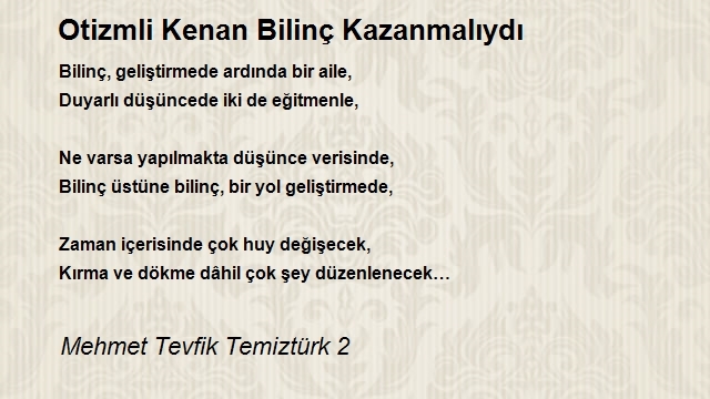 Mehmet Tevfik Temiztürk 2