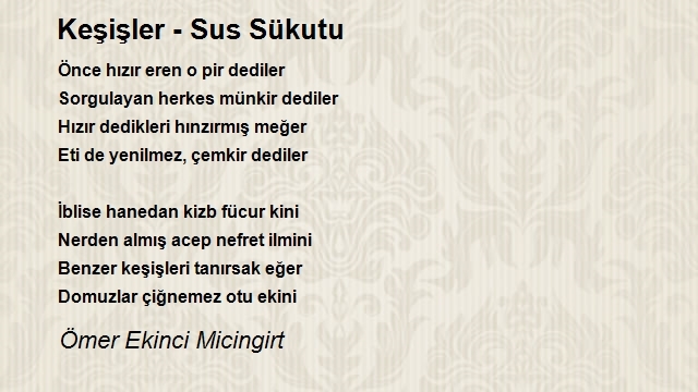 Ömer Ekinci Micingirt