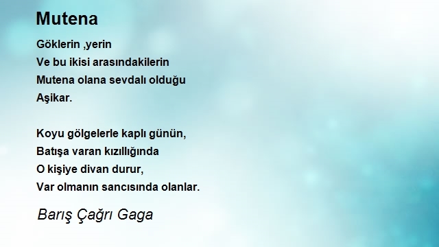 Barış Çağrı Gaga