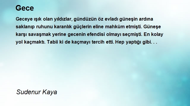 Sudenur Kaya