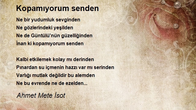 Ahmet Mete İsot