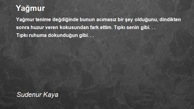 Sudenur Kaya