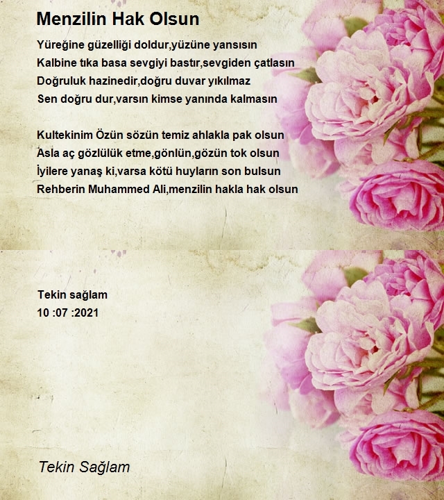 Tekin Sağlam