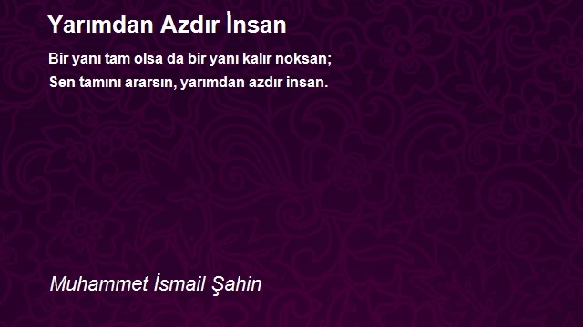 Muhammet İsmail Şahin