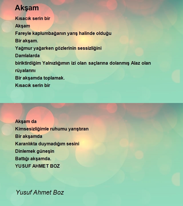 Yusuf Ahmet Boz