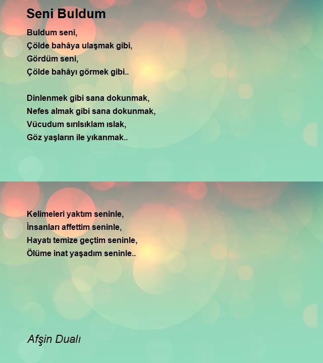 Afşin Dualı