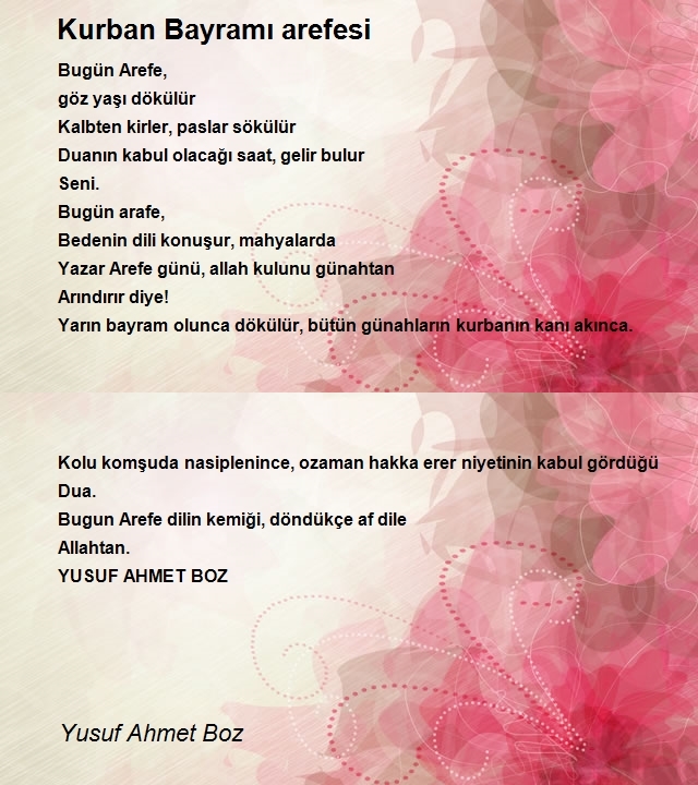 Yusuf Ahmet Boz