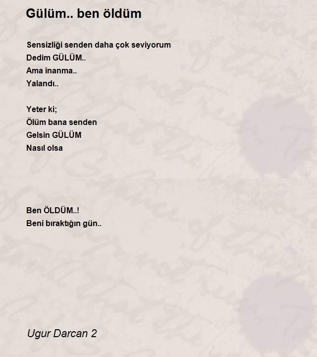 Ugur Darcan 2