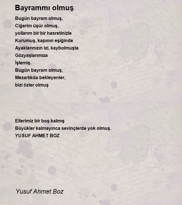 Yusuf Ahmet Boz