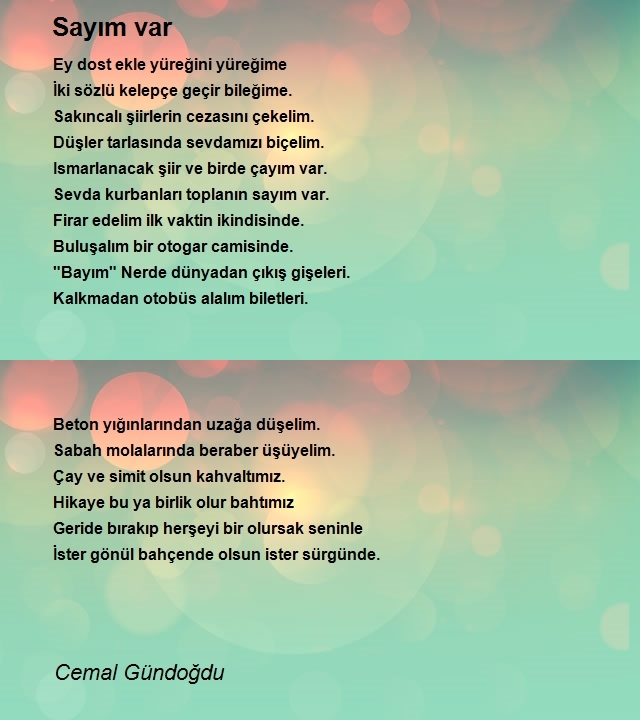 Cemal Gündoğdu