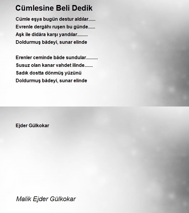 Malik Ejder Gülkokar