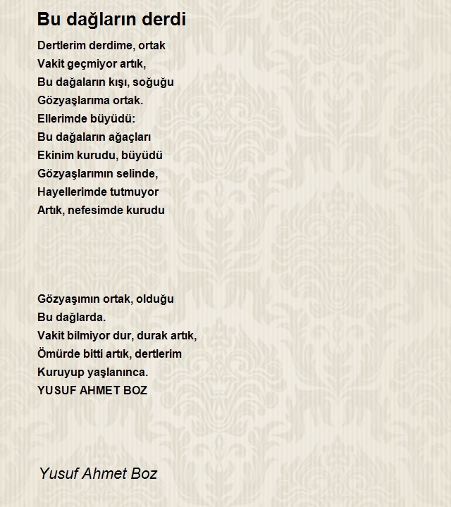 Yusuf Ahmet Boz