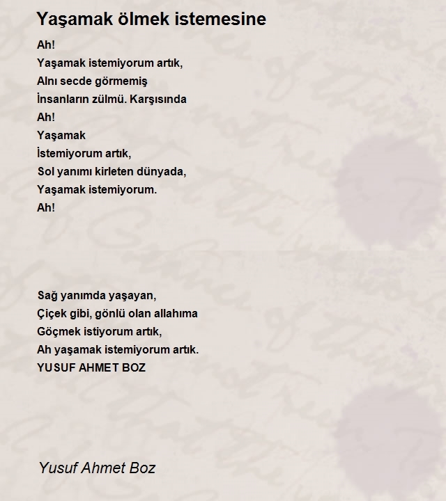 Yusuf Ahmet Boz