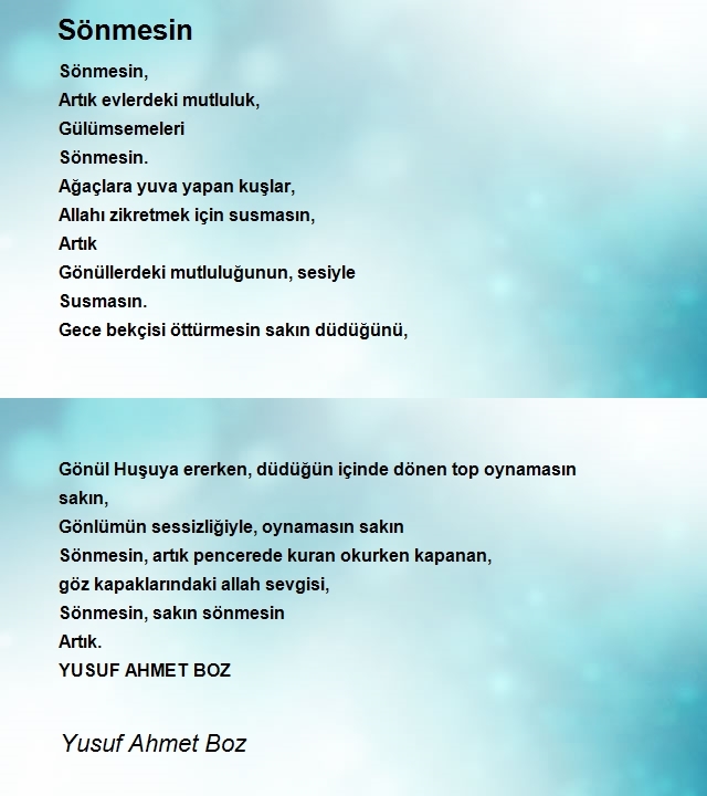 Yusuf Ahmet Boz