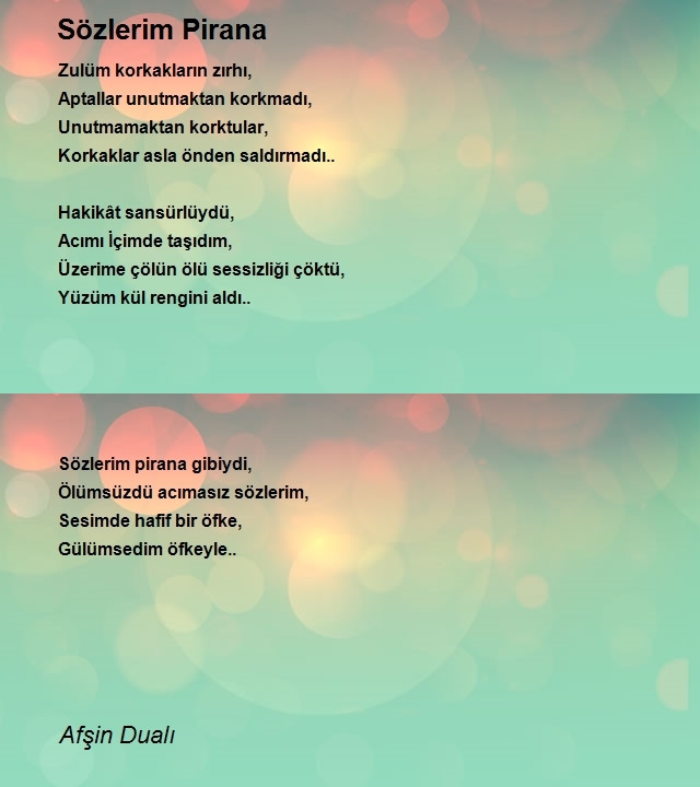 Afşin Dualı