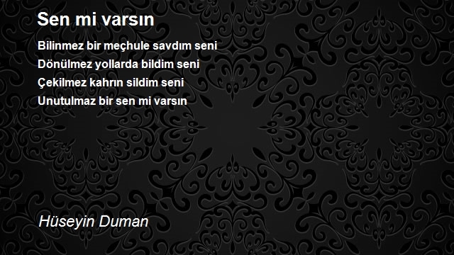 Hüseyin Duman