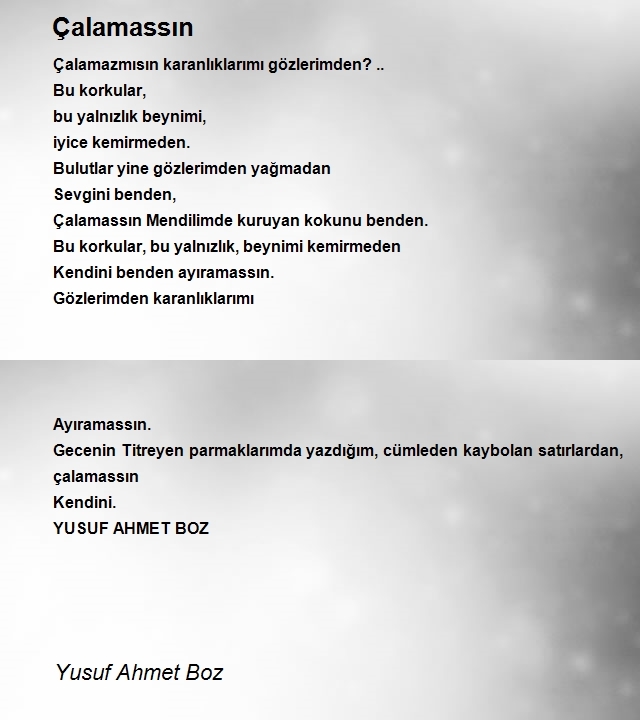 Yusuf Ahmet Boz