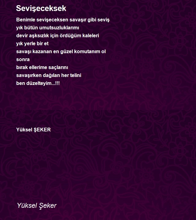 Yüksel Şeker