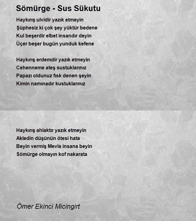 Ömer Ekinci Micingirt