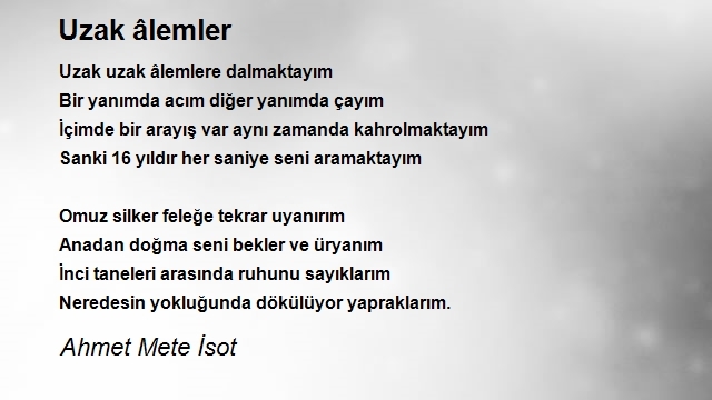 Ahmet Mete İsot