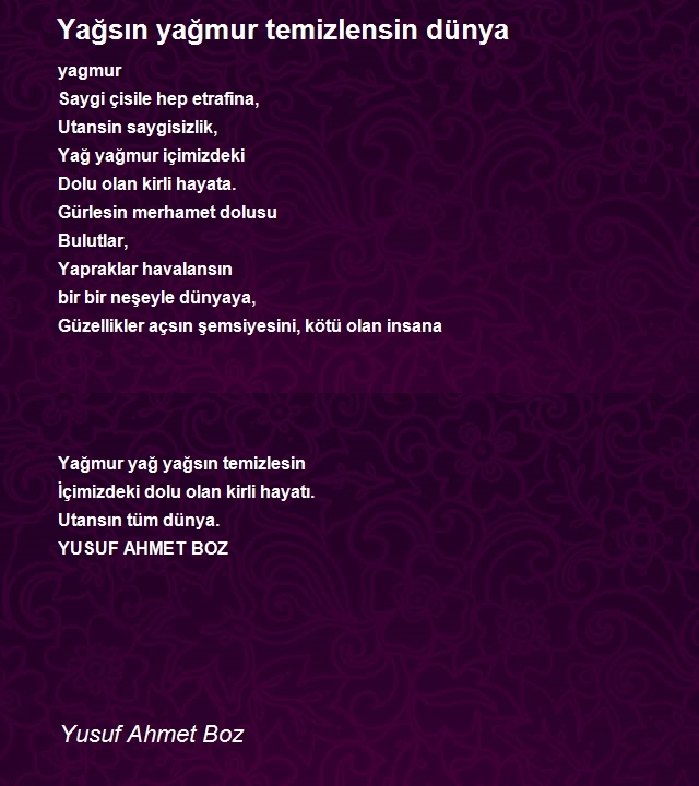 Yusuf Ahmet Boz